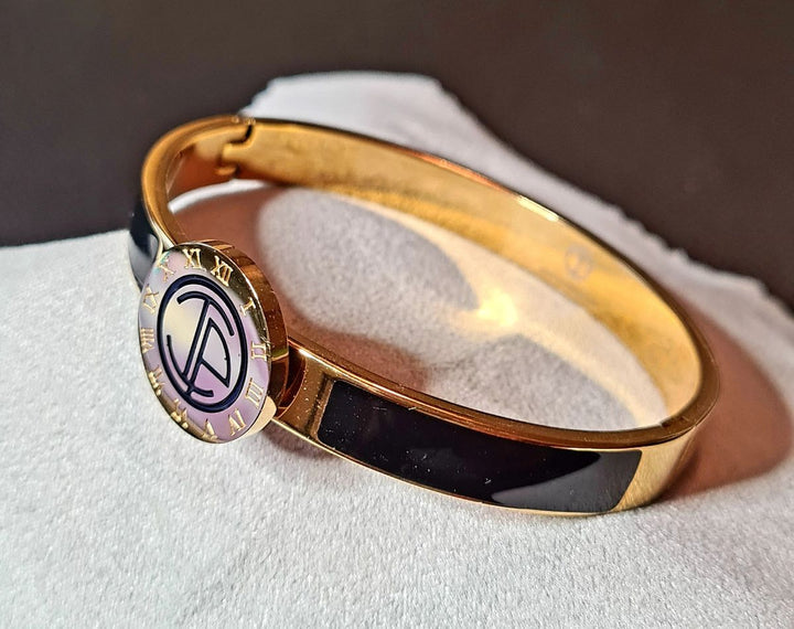 Lady Bangle 14k gold over Stainless Steel