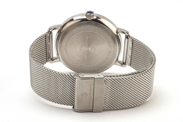 Gentleman's 5 ATM All Stainless Steel Japan White Face Quartz Watch