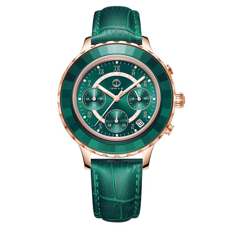 Lady Elegance Geez Watch Green on Green