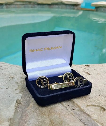 Tie Clip and Cufflinks gift set