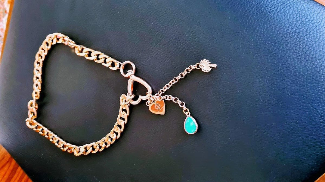 Lady Elegance Necklace, Tangled Hearts. COLOR ROSE GOLD