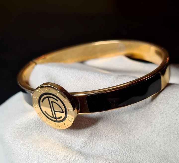 Lady Bangle 14k gold over Stainless Steel